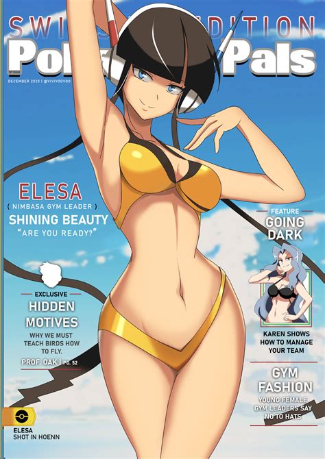 Elesa s magazine cover Pokémon Know Your Meme
