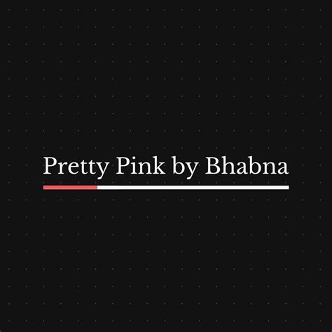 Pretty Pink By Bhabna