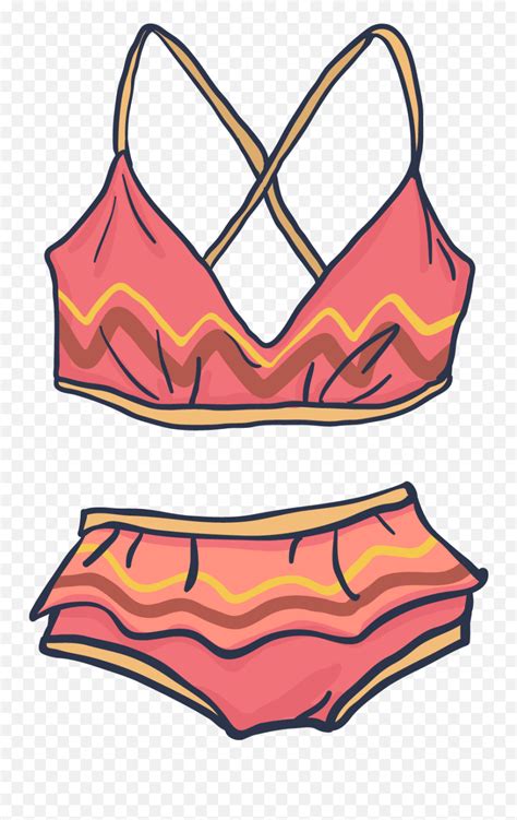 Swimsuit Bikini Clip Art Swimsuit Cartoon Png Clipart Swimsuit