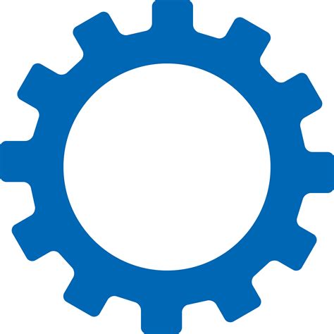 Free Gears Png Clip Art And Vector Set Myfreedrawings