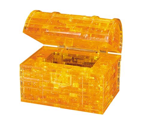 Treasure Chest Gold Jigsaw Puzzle
