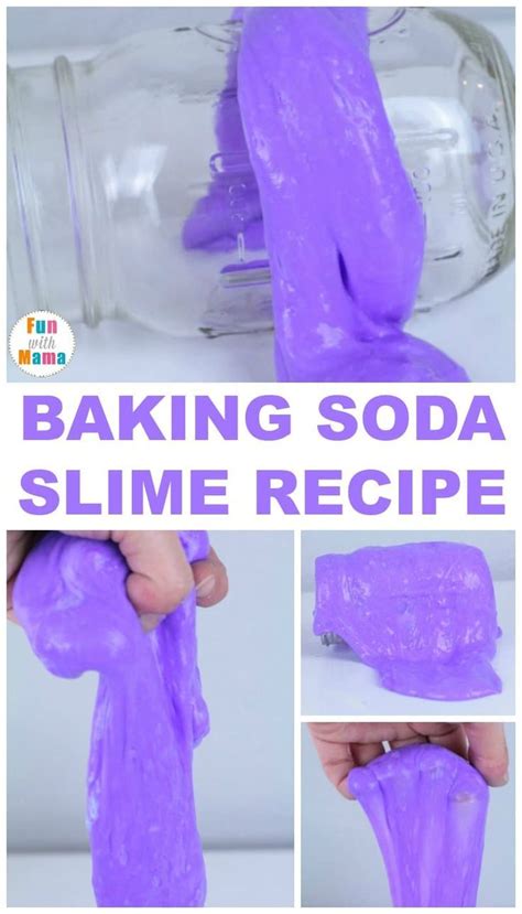 Baking Soda Slime Recipe Baking Soda Slime Safe Slime Recipe Slime