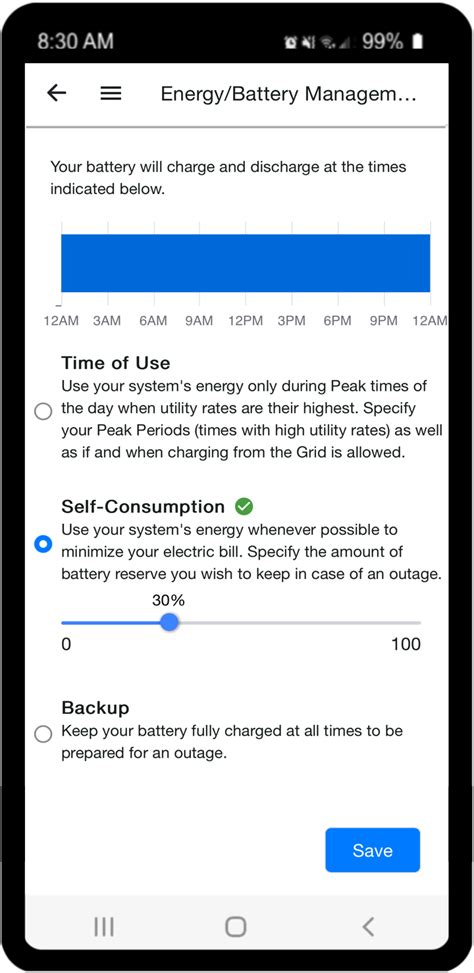 Tigo Energy Intelligence EI Battery Operating Modes Tigo Help Center