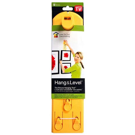 Hang And Level Picture Hanging Tool Hd5 100117 The Home Depot