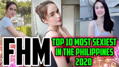 Top 10 Most Sexiest In The Philippines Youtube