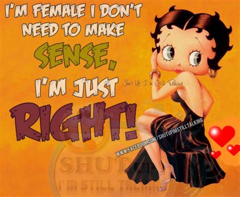 Pin By Sarah Epperson On Big N Loud Laughs Betty Boop Quotes Boop