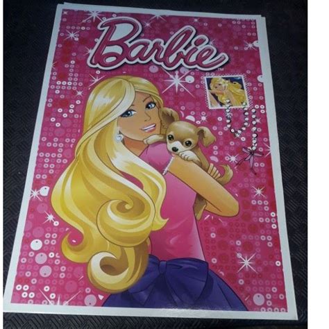 Jual Poster Dindinghiasan Dinding Jumbo 70x50cm Barbie Shopee