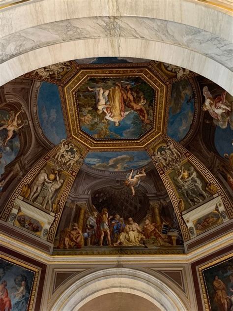 If you don't mind having a lot of drips and messy interior for. Ceiling Paintings - Vatican Museum | Photo