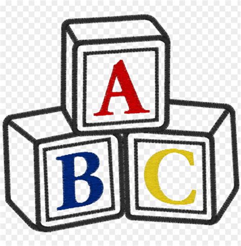 Baby Blocks Baby Abc Blocks Clipart Png Image With Transparent