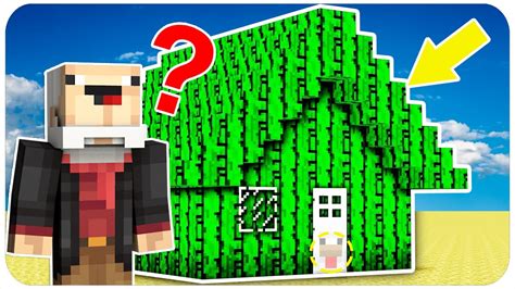 Noob Vs Casa De Cactus Minecraft Roleplay Aventuras De Nubsu En Insulinas Youtube