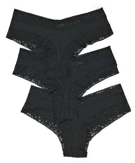 victoria s secret lace cheeky panty set of 3