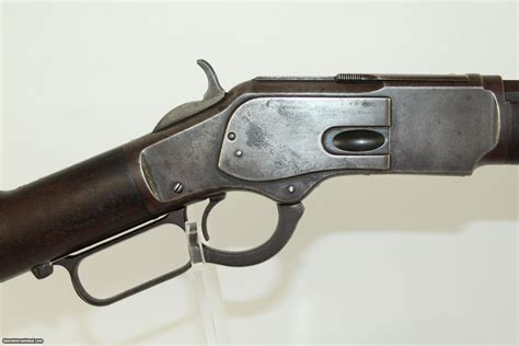 Antique Winchester 1873 Lever Action Rifle 38 Wcf