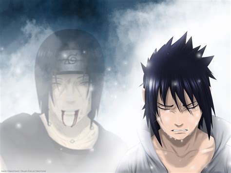Tears Uchiha Sasuke Naruto Shippuden Uchiha Itachi Anime Boys Crying Brothers 1600x1200 Wallpape
