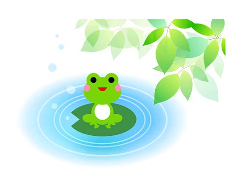 Frog Is Under Green Leaves Clipart Free Download Transparent Png