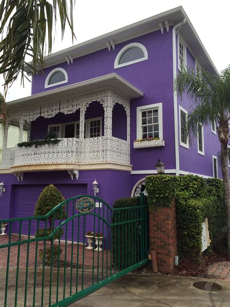 Painting Violet Purple Colour House Outside Search For The Next Color
