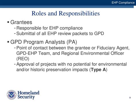 Ppt Environmental Planning And Historic Preservation Ehp Compliance