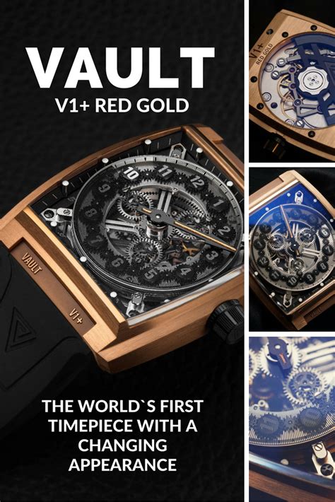 More Than Just A Swiss Made Bespoke Timepiece The Vault V1 Red Gold