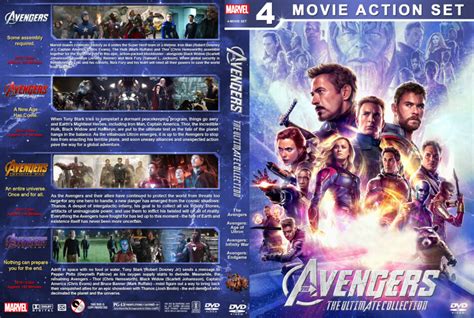 Avengers The Ultimate Collection R1 Custom Dvd Cover Dvdcovercom