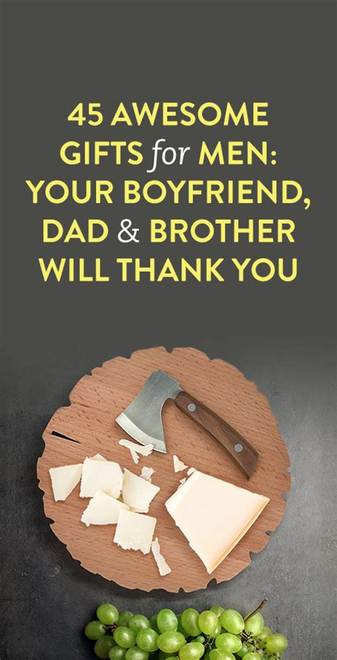 Check spelling or type a new query. 44 Awesome Gifts For Men: Your Boyfriend, Dad & Brother ...