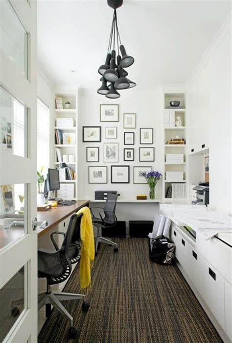 28 White Small Home Office Ideas Homemydesign