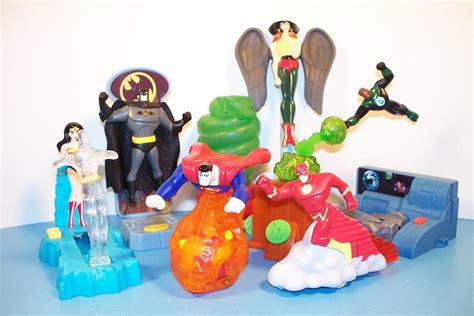 Nährwerte am beispiel der produktzusammenstellung auf der abbildung. Burger King Jr. Meal Toys 2003 - Justice League - Kids Time