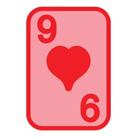Nine Of Hearts Free Entertainment Icons