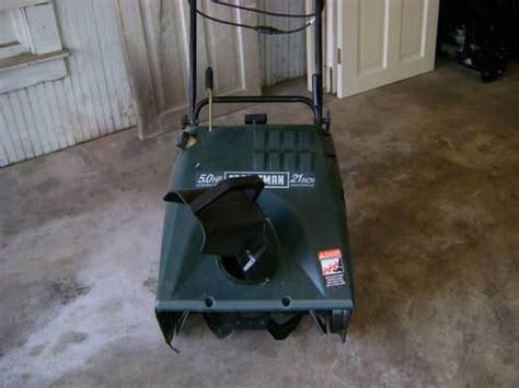 Craftsman 50 Hp Ele Start 21 Snowblower For Sale In Janesville