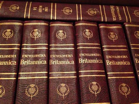 Vintage 1958 Encyclopedia Britannica Complete 24 Volume Set 1755991000