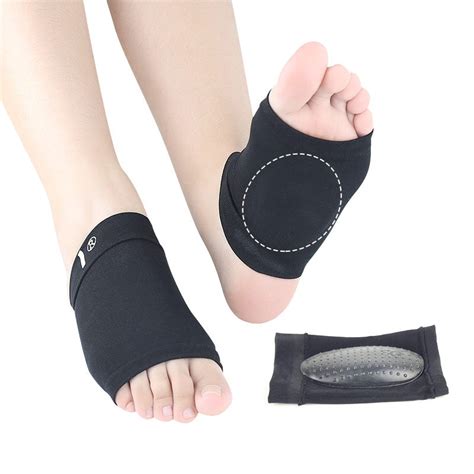 Massage Point Elastic Bandage Arch Bow Socks Flat Foot Massage For Correction Insole Foot Pad