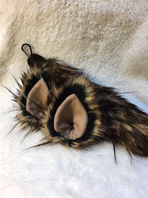 Spotted Lynx Faux Fur Clip On Costume Ears Etsy Uk
