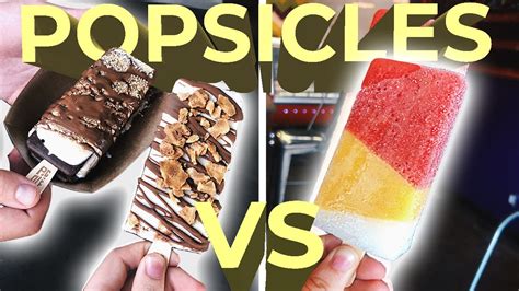 The Best Popsicles Ever Vs Challenge Youtube