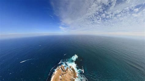 Aerial Photography Of Island Sea Nature Island Hd Wallpaper