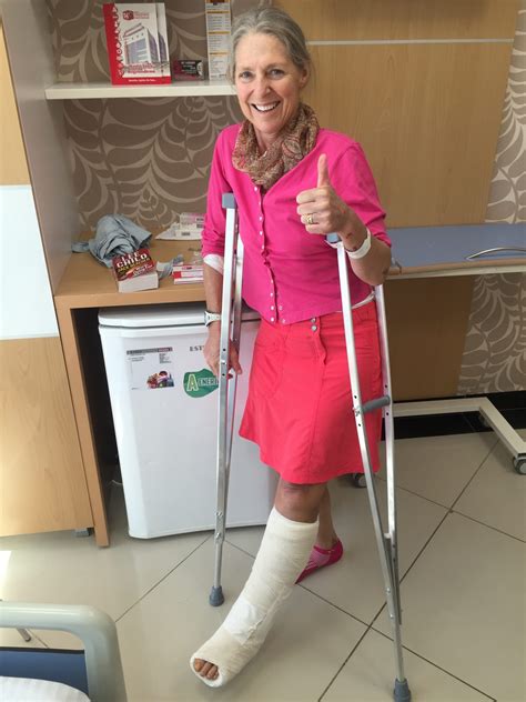 Uhn Blog Emergency Coping With A Broken Ankle Overseas University