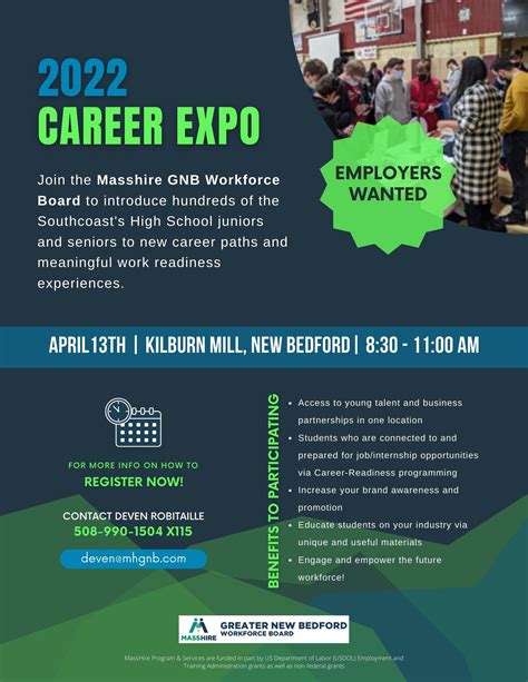 Youth Career Expo Masshire Greater New Bedford Workforce Development