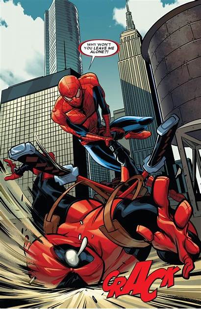 Deadpool Spider Spiderman Comic Strip Rosewitchcat Spideypool