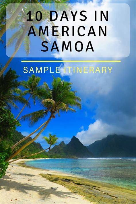 An In Depth Travel Guide For Independent Travelers To American Samoa