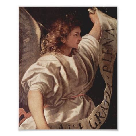 Angel With Banner 1522 Poster Zazzle