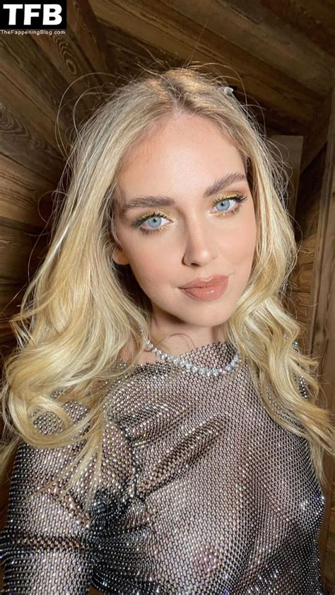 Chiara Ferragni Shines With Her Nude Tits 7 Photos Video The