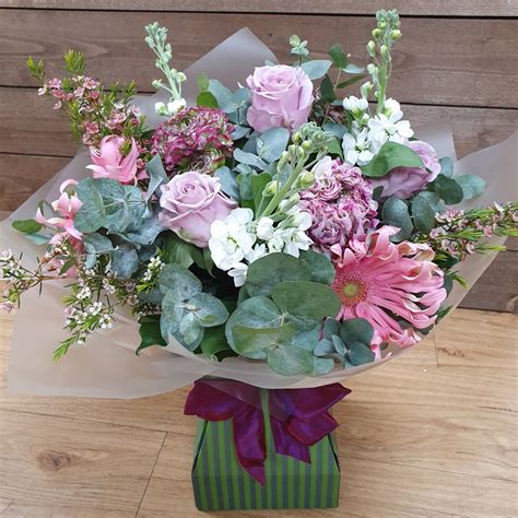 Sweet And Elegant Bouquet Petal And Stem Florists Farnham
