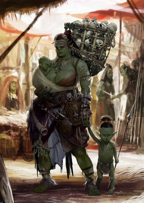 Pin By Solomon Keith On Dandd Fantasy Orks And 12 Orks Concept Art