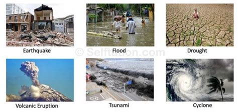6 Types Of Natural Disasters