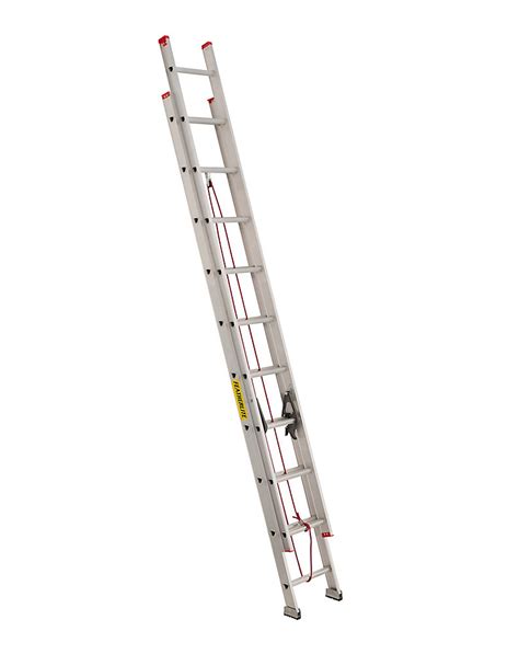 Featherlite 20 Ft Grade Iii Aluminum Extension Ladder The Home Depot