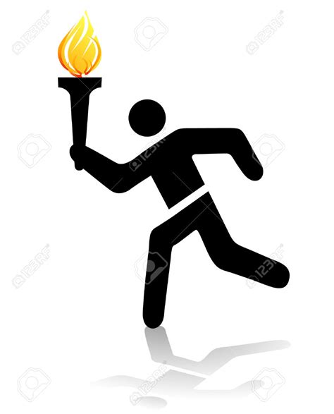 Olympic Relay Torch Clipart 20 Free Cliparts Download Images On