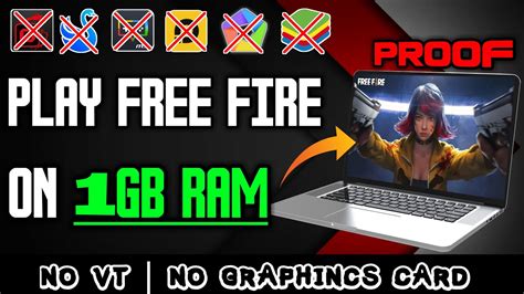 The World Most Powerful And Lowest Emulator For Free Fire 1gb Ram