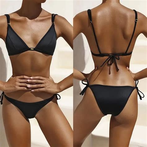Buy Sexy Swimsuit Swimwear Women 2019 Bikini Sports Bathing Suit Summer Bathers