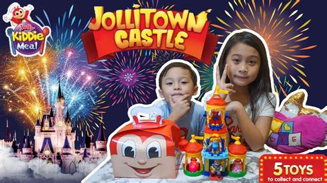 Jollibee Kiddie Meal Jollitown Castle January 2020 Complete Set