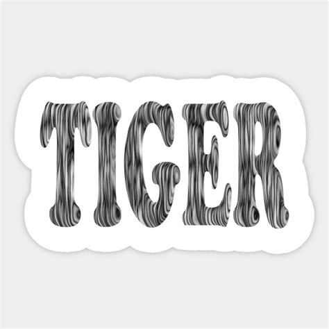 Tiger Animals Sticker Teepublic
