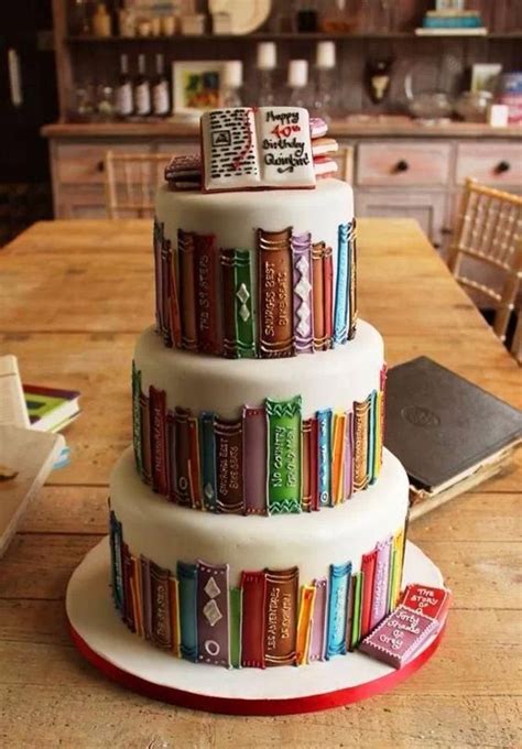 Baker Creates A Cake Library Plus Other Amazing Literary Inspired