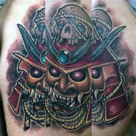 Top 103 Samurai Mask Tattoo Ideas 2021 Inspiration Guide