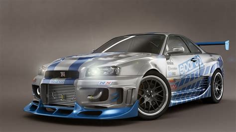 Gt R R34 Paul Walker Wallpapers Wallpaper Cave